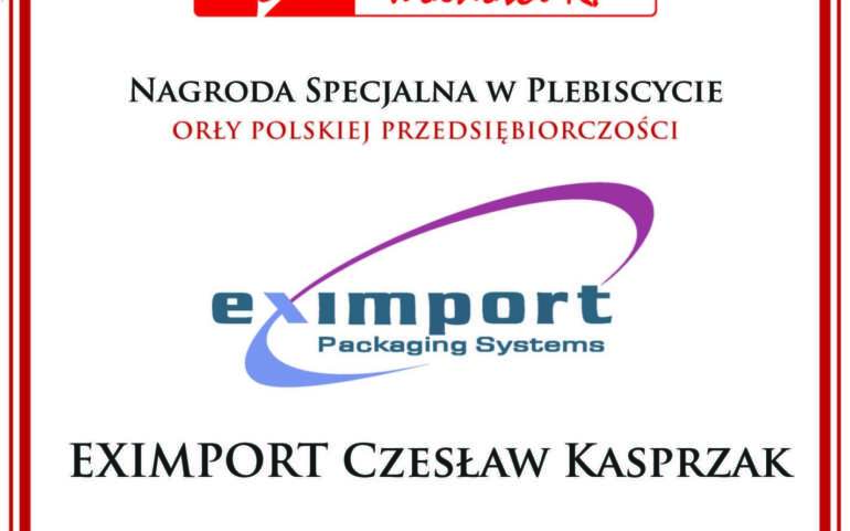 Firma 30-lecia – Nagroda Specjalna w Plebiscycie Orły Polskiej Przedsiębiorczości